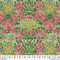 Fabric FreeSpirit Morris & Co. Seaglass Campanula Bedford Park by the Quarter Yard PWWM142.SEAGLASS